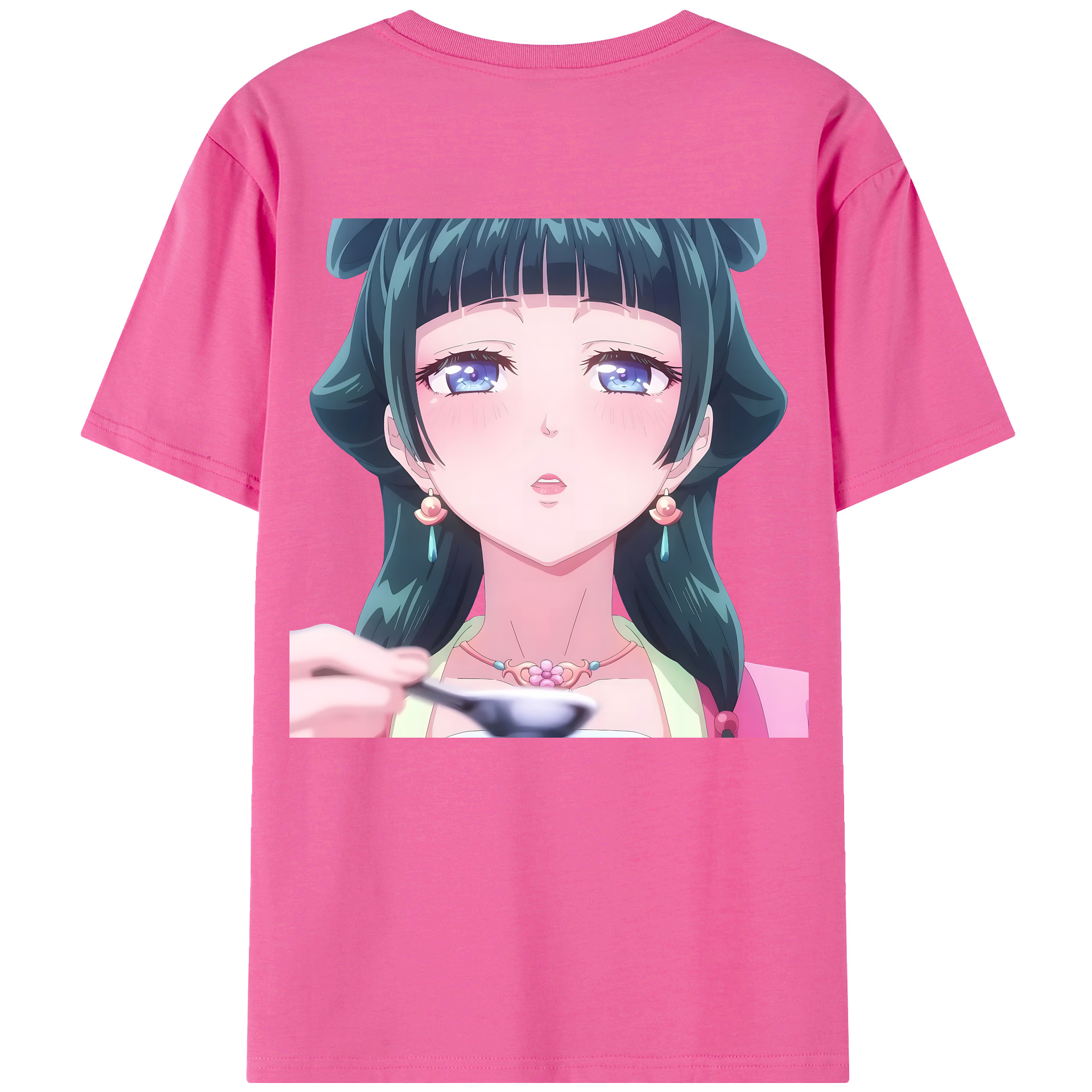 （画像用） 薬屋のひとりごと The Apothecary Diaries レディース半袖Tシャツ(バックプリント)